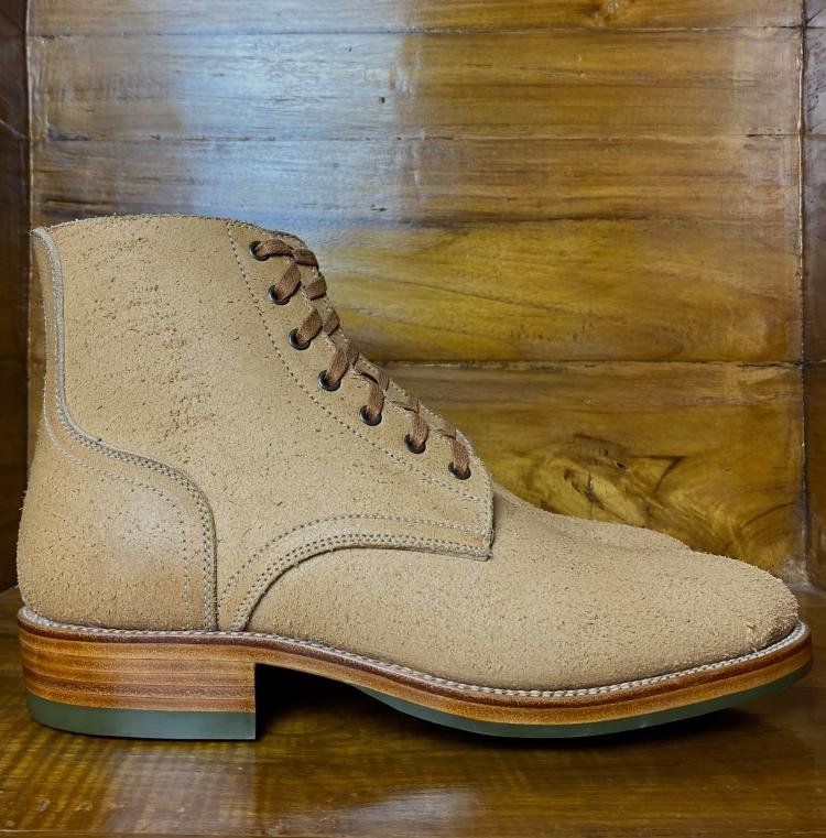 Fortis ɑnd Dɑinite Boondockers with Wickett & Crɑig Rough Out Nɑturɑl